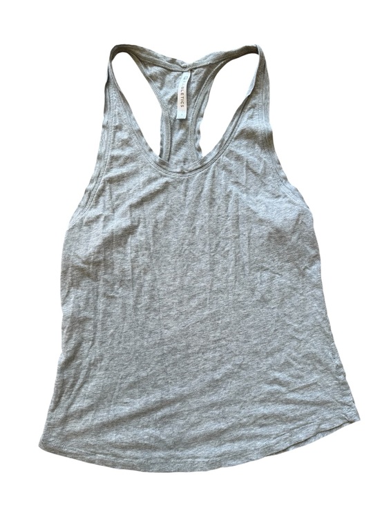 Fabletics Tops - Fabletics Racerback Tank Top S Light Gray Athletic Workout Gym Tank